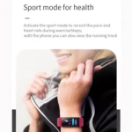 C20 1.14 inch IPS Touch Screen IPX67 Waterproof Smartwatch, Support Call Reminder/ Heart Rate Monitoring /Blood Pressure Monitoring/ Sleep Monitoring - Image 6