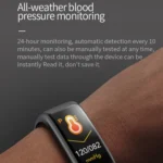 C20 1.14 inch IPS Touch Screen IPX67 Waterproof Smartwatch, Support Call Reminder/ Heart Rate Monitoring /Blood Pressure Monitoring/ Sleep Monitoring - Image 7