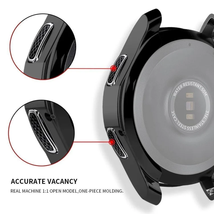 CA5360B_3.webp TPU Plated Shockproof Case for Samsung Gear S3 Frontier Smartwatch 46mm - Image 4