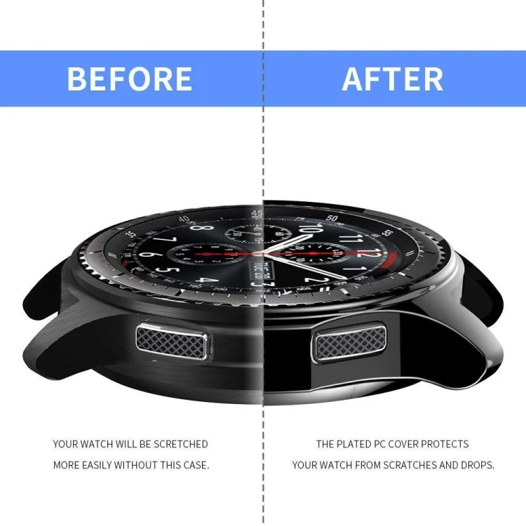 CA5360B_5.webp TPU Plated Shockproof Case for Samsung Gear S3 Frontier Smartwatch 46mm - Image 6