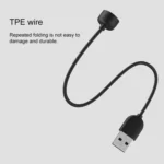 Original Xiaomi Bracelet USB Magnetic Attraction Charging Cable for Xiaomi Mi Band 5 / 6 / 7(Black) - Image 3