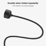 Original Xiaomi Bracelet USB Magnetic Attraction Charging Cable for Xiaomi Mi Band 5 / 6 / 7(Black) - Image 4