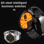 N6 Smart Watch 1.3 inch TFT Screen MTK2502C Bluetooth4.0, Stainless Steel Watch Band, Support Heart Rate Monitor & Pedometer & Sleep Monitor & Sedentary Reminder - Image 2