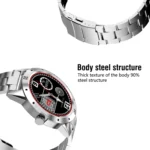 N6 Smart Watch 1.3 inch TFT Screen MTK2502C Bluetooth4.0, Stainless Steel Watch Band, Support Heart Rate Monitor & Pedometer & Sleep Monitor & Sedentary Reminder - Image 3