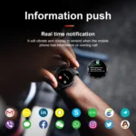 M88 Smart Watch for Men, Support Heart Rate / Blood Pressure / Oxygen Monitoring & Sleep Monitoring & Sedentary Reminder - Image 3