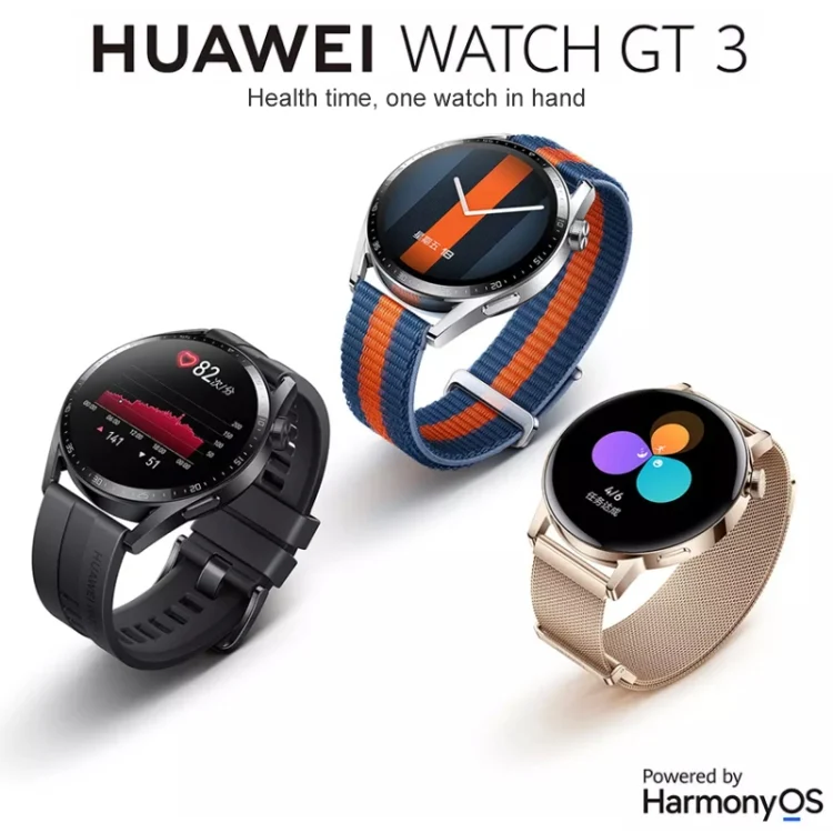 CA6763F_5.webp HUAWEI WATCH GT 3 Smart Watch 42mm Braided Wristband, 1.32 inch AMOLED Screen, Support Heart Rate Monitoring / GPS / 7-days Battery Life / NFC - Image 6