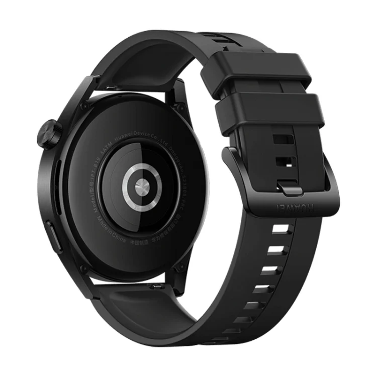 CA6765B_2.webp HUAWEI WATCH GT 3 Smart Watch 46mm Rubber Wristband, 1.43 inch AMOLED Screen, Support Heart Rate Monitoring / GPS / 14-days Battery Life / NFC - Image 3