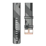 20mm Stripe Weave Nylon Wrist Strap Watch Band for Huawei GT 2 42mm / Honor Magic Watch 2 42mm - Image 3