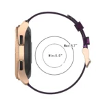 20mm Stripe Weave Nylon Wrist Strap Watch Band for Galaxy Watch 42mm, Galaxy Active / Active 2, Gear Sport, S2 Classic - Image 6