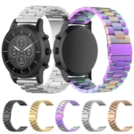 22mm Steel Wrist Strap Watch Band for Fossil Hybrid Smartwatch HR, Male Gen 4 Explorist HR / Male Sport - Image 2