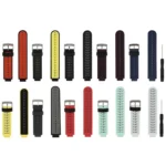 Two-colour Silicone Sport Watch Band for Garmin Forerunner 230 / 235 / 620 / 630 / 735XT - Image 3