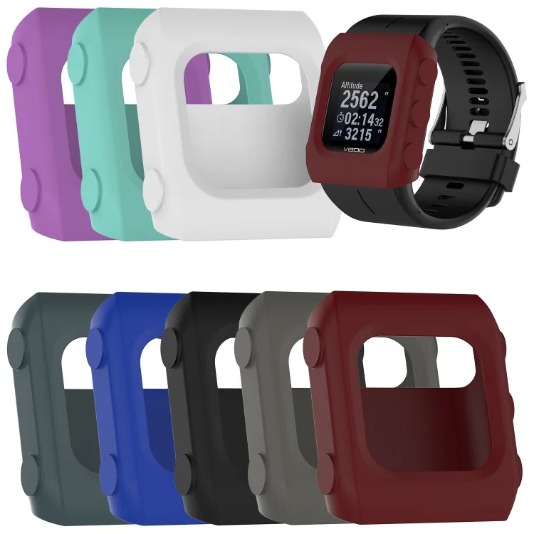 CA8084MG_2.webp Solid Color Silicone Watch Protective Case for POLAR V800 - Image 3