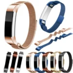 Stainless Steel Magnet Watch Band for FITBIT Alta,Size: Large, 170-236mm - Image 8