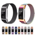 Smart Watch Stainless Steel Watch Band for FITBIT Charge 2, Size: L - Image 6