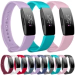 Smart Watch Snap Fastener Watch Band for Fitbit Inspire HR - Image 2