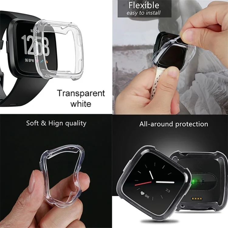 CA8173S_5.webp Smart Watch Soft TPU Protective Case for Fitbit Versa - Image 6