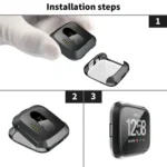Smart Watch Soft TPU Protective Case for Fitbit Versa - Image 7
