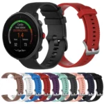 Smart Watch Silicone Watch Band for POLAR Vantage M 22cm - Image 2