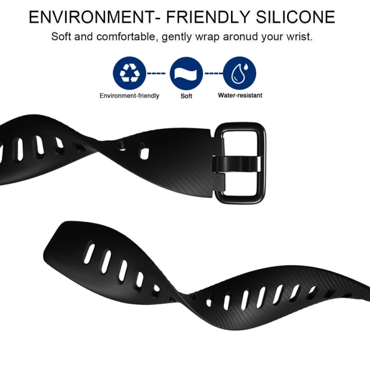 CA8184B_3.webp Smart Watch Silicone Watch Band for Huawei Honor Band 4 / Band 5 - Image 5