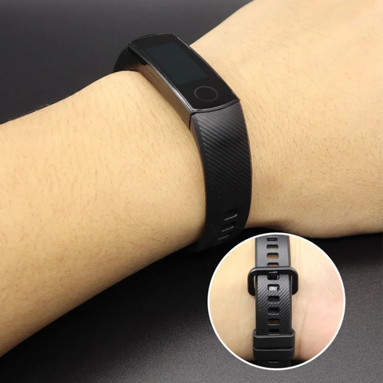 CA8184B_7.webp Smart Watch Silicone Watch Band for Huawei Honor Band 4 / Band 5 - Image 9