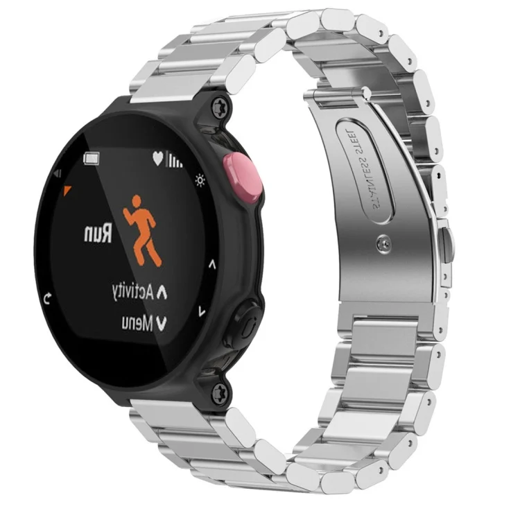 Universal Smart Watch Three Steel Strips Watch Band for Garmin Forerunner 220 / 230 / 235 / 630 / 620 / 735