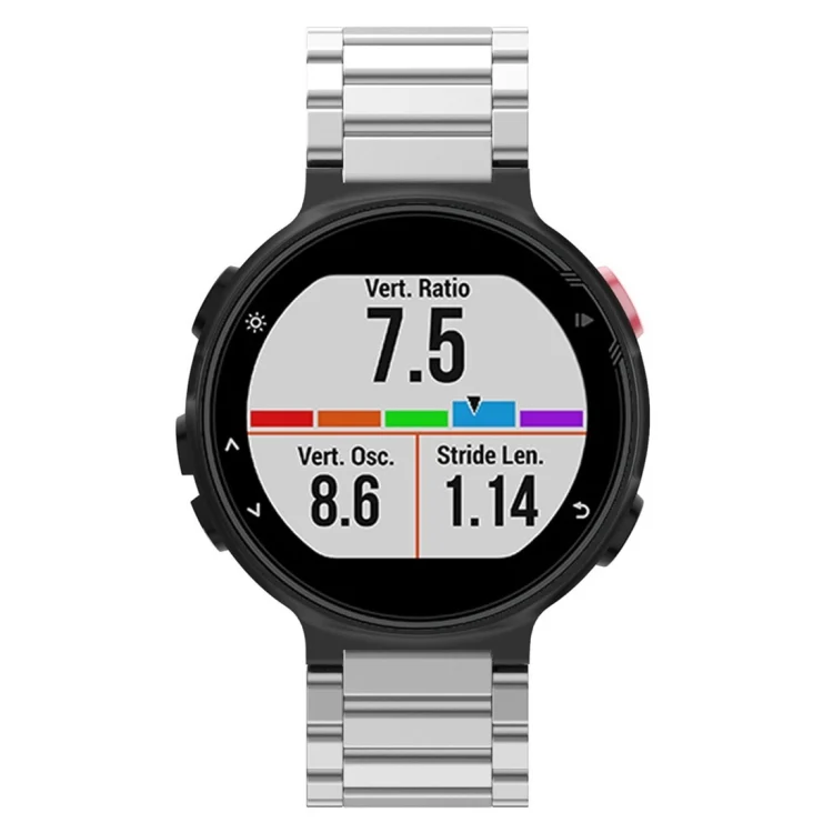 CA8191S_1.webp Universal Smart Watch Three Steel Strips Watch Band for Garmin Forerunner 220 / 230 / 235 / 630 / 620 / 735 - Image 3
