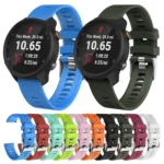 Smart Watch Silicone Watch Band for Garmin Forerunner 245 - Image 2