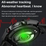 ET310 1.39 inch IPS Screen IP67 Waterproof Silicone Band Smart Watch, Support Body Temperature Monitoring / ECG - Image 16