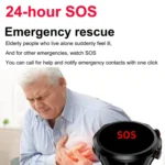 ET310 1.39 inch IPS Screen IP67 Waterproof Silicone Band Smart Watch, Support Body Temperature Monitoring / ECG - Image 7