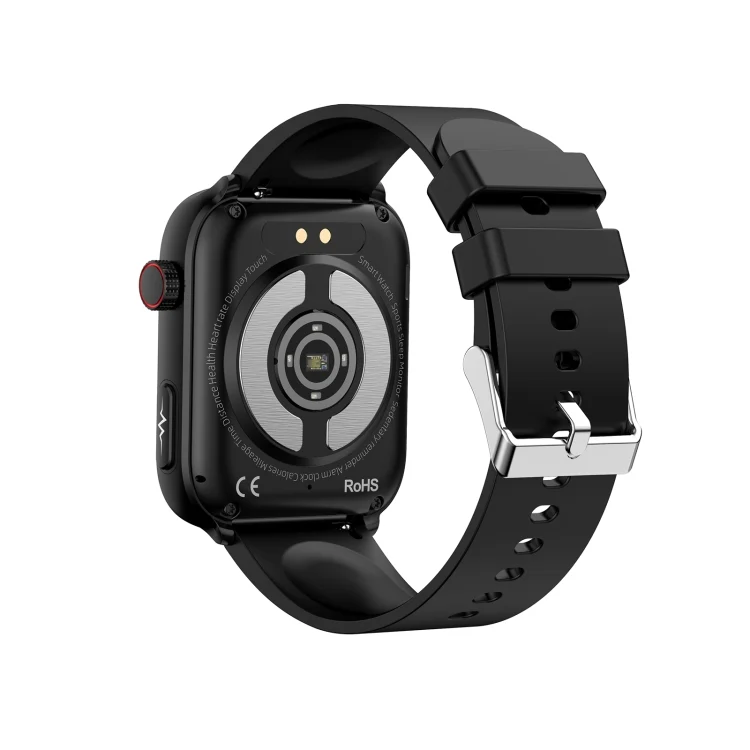 CA8769B_2.webp ET210 1.91 inch IPS Screen IP67 Waterproof Silicone Band Smart Watch, Support Body Temperature Monitoring / ECG - Image 17