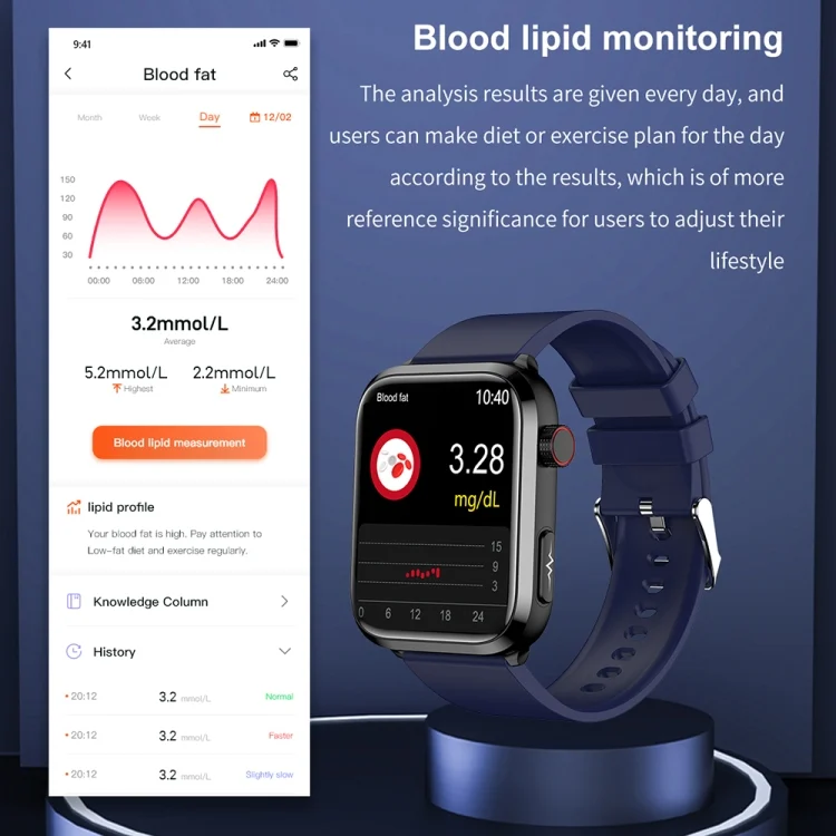 CA8769_B12.webp ET210 1.91 inch IPS Screen IP67 Waterproof Silicone Band Smart Watch, Support Body Temperature Monitoring / ECG - Image 13