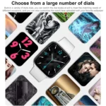 G12 1.7 inch IPS Screen Smart Watch, Support Bluetooth Calling / Body Temperature Monitoring - Image 2