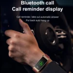 K13 1.14 inch Leather Band Earphone Detachable Smart Watch Support Bluetooth Call - Image 2