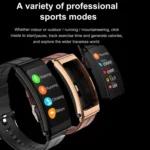 K13 1.14 inch Leather Band Earphone Detachable Smart Watch Support Bluetooth Call - Image 4