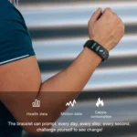 K13 1.14 inch Leather Band Earphone Detachable Smart Watch Support Bluetooth Call - Image 5