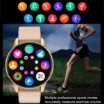 Lokmat T2 Pro 1.28 inch IPS Touch Screen Waterproof Smart Watch, Support Heart Rate / Blood Pressure Monitor - Image 12