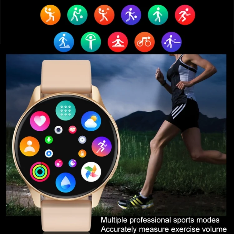 CA8911B_11.webp Lokmat T2 Pro 1.28 inch IPS Touch Screen Waterproof Smart Watch, Support Heart Rate / Blood Pressure Monitor - Image 12