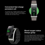 Original Huawei TalkBand B7 Smart Bracelet, 1.53 inch Screen, Support Bluetooth Call / Heart Rate / Blood Oxygen / Sleep Monitoring - Image 5