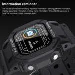 i2 Sports Smart Watch, Support Heart Rate / Blood Pressure / Oximeter Monitor - Image 2