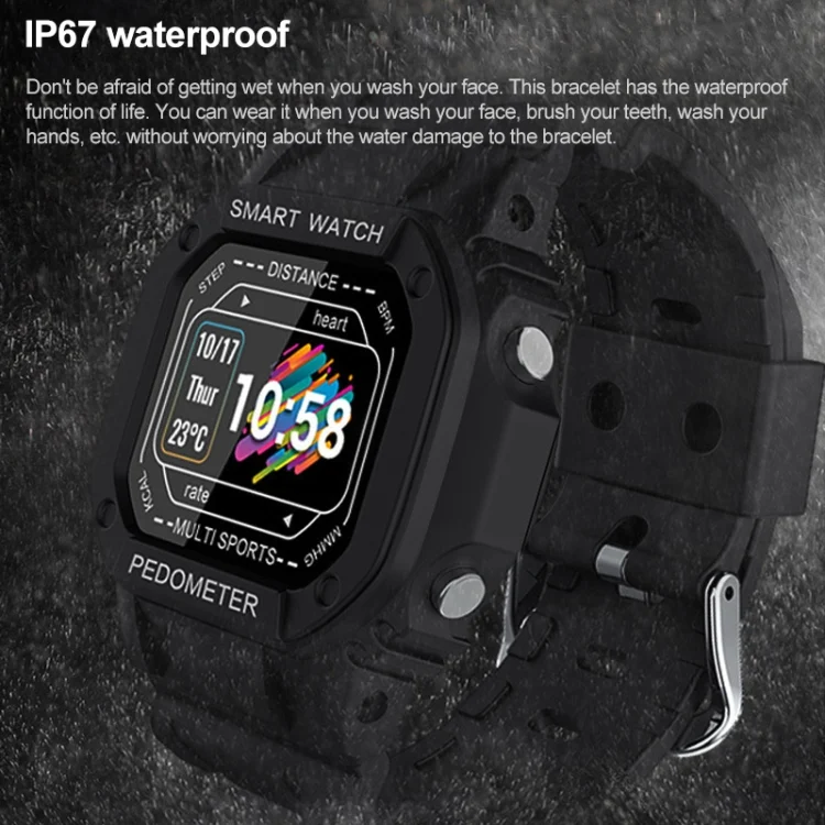 CA9461_B2.webp i2 Sports Smart Watch, Support Heart Rate / Blood Pressure / Oximeter Monitor - Image 3