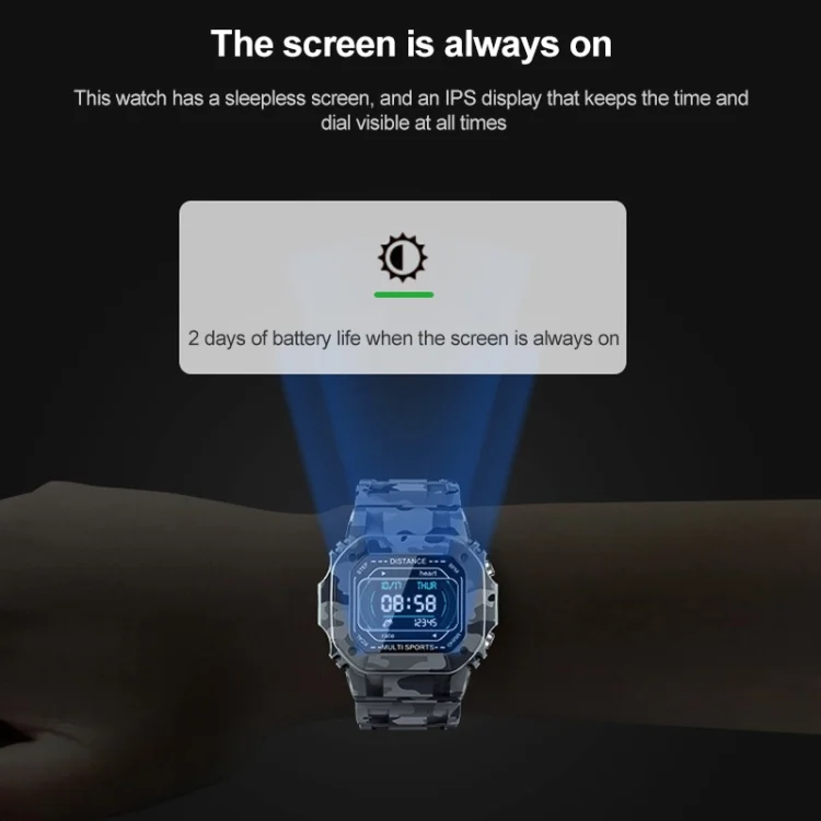 CA9461_B3.webp i2 Sports Smart Watch, Support Heart Rate / Blood Pressure / Oximeter Monitor - Image 4