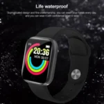 Y68 1.44 inch Smart Watch, Support Heart Rate Blood Pressure Blood Oxygen Monitoring - Image 7