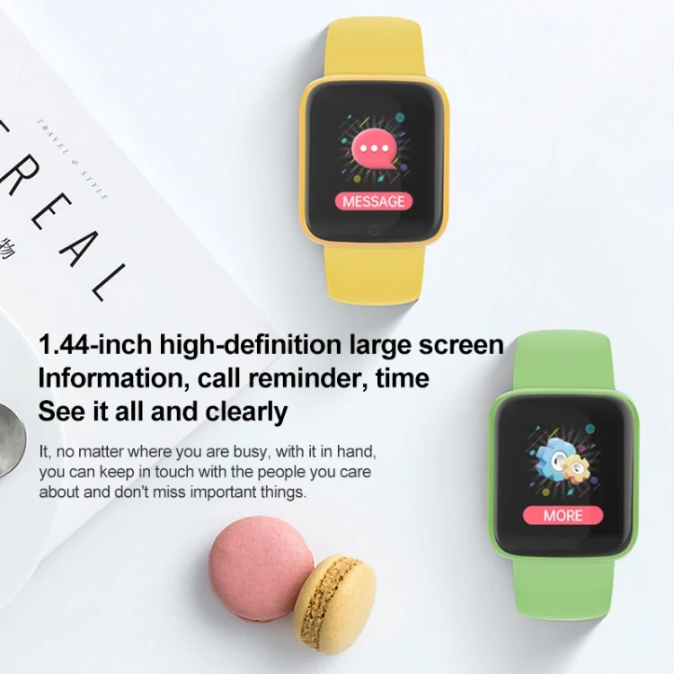 CA9463_B3.webp Y68M 1.44 inch Smart Watch, Support Heart Rate Blood Pressure Blood Oxygen Monitoring - Image 4