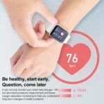 Y68M 1.44 inch Smart Watch, Support Heart Rate Blood Pressure Blood Oxygen Monitoring - Image 7