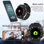 LC11 1.28 inch TFT Screen Outdoor Sports Smart Watch, IP68 Waterproof Support Heart Rate & Blood Pressure Monitoring - Image 6