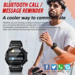 LOKMAT ATTACK 3 1.28 inch TFT Screen Sports Fitness Smart Watch, Support Bluetooth Call - Image 5