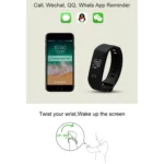 TLW B6 Fitness Tracker 0.96 inch TFT Screen Wristband Smart Bracelet, IP67 Waterproof, Support Sports Mode / Continuous Heart Rate Monitor / Sleep Monitor / Information Reminder - Image 12
