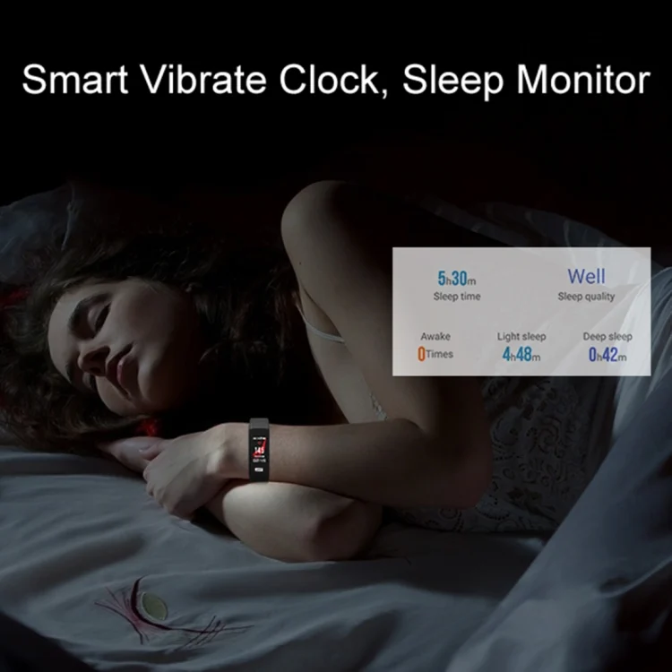CA9687B_9.webp TLW B6 Fitness Tracker 0.96 inch TFT Screen Wristband Smart Bracelet, IP67 Waterproof, Support Sports Mode / Continuous Heart Rate Monitor / Sleep Monitor / Information Reminder - Image 11