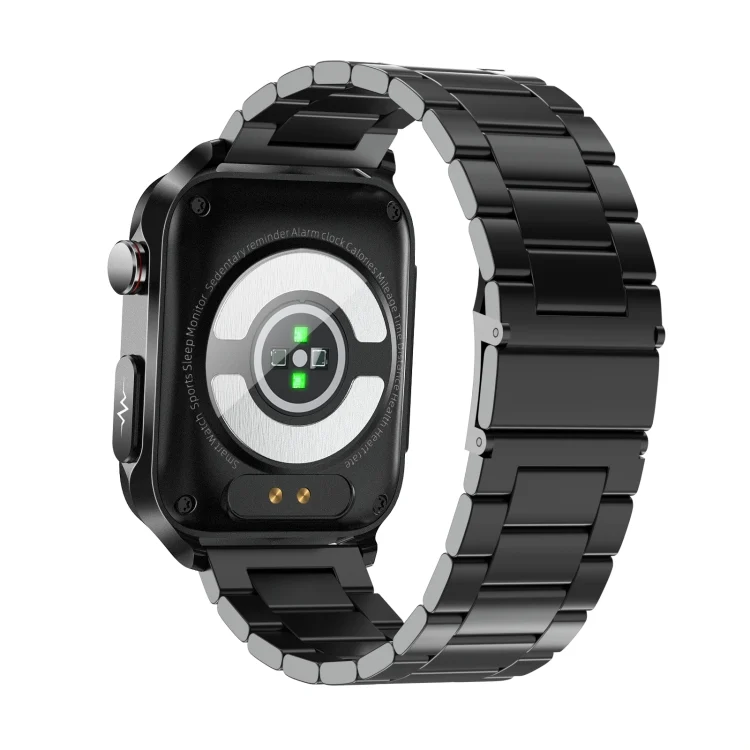 CA9814B_2.webp TK11P 1.83 inch IPS Screen IP68 Waterproof Steel Band Smart Watch, Support Stress Monitoring / ECG - Image 3