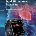 TK11P 1.83 inch IPS Screen IP68 Waterproof Steel Band Smart Watch, Support Stress Monitoring / ECG - Image 8